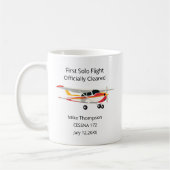 Mug Student Pilot First Solo Cessna Photo Personalized (Gauche)