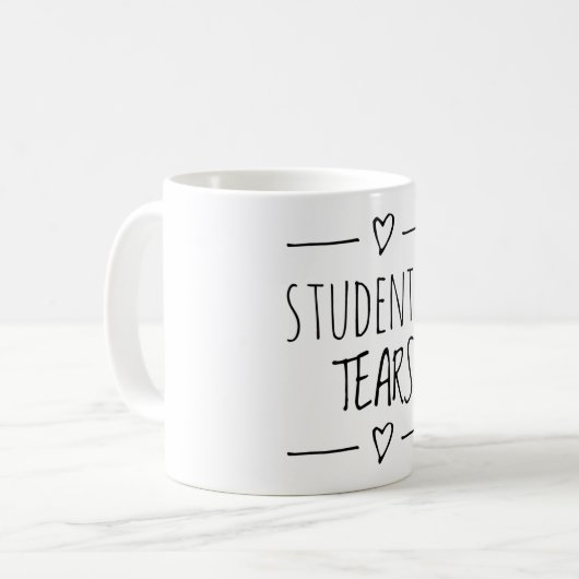 Mug Student tears (Devant gauche)