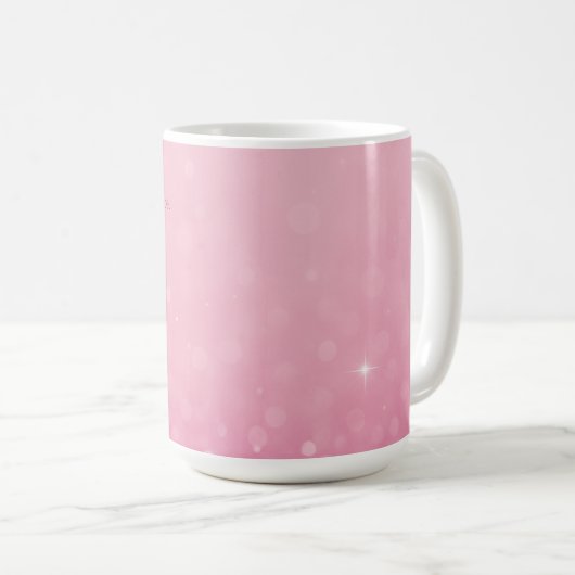 Mug Studio De Coiffure De Luxe | Parties scintillant r (Devant droit)