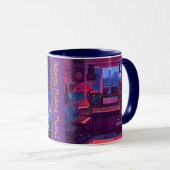 Mug Studio de musique à double résidence (Devant droit)