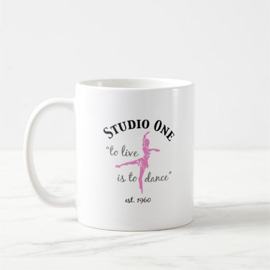 Mug Studio One All White 11 oz.Mug (Gauche)