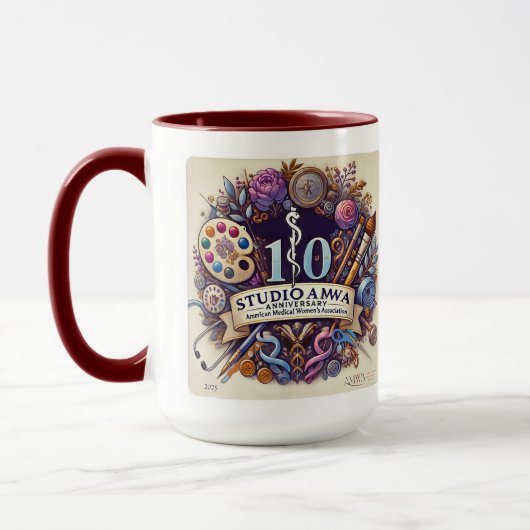 Mug StudioAMWA 10e anniversaire (Gauche)