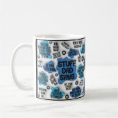 Mug Stuff Papa dit - Fête des pères Cadeau d'anniversa (Gauche)