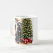 Mug Stunning Great Dane Christmas  (Devant gauche)