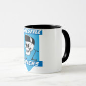 Mug Stunt Scooter Free Rider Traces (Devant droit)