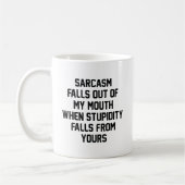 Mug Stupidité du sarcasme (Gauche)