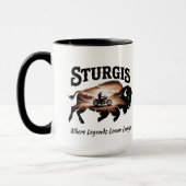 Mug Sturgis Black Hills SD Légendes du bison (Gauche)
