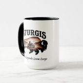 Mug Sturgis Black Hills SD Légendes du bison (Devant gauche)