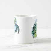 Mug Style années 1970 Cancer Crab avec symbole (Centre)