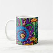 Mug Style Art Déco Coloré Abstrait | (Gauche)