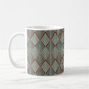 Mug Style Art déco texture motif transparente