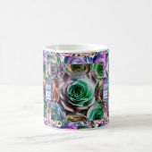 MUG STYLE ARTISTIQUE DE ROSES FLEURS (Centre)