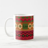 Mug Style Aztec sud-ouest rose vert et Brown (Gauche)