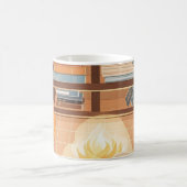 Mug Style Boho chaleureux et Abstrait (Centre)