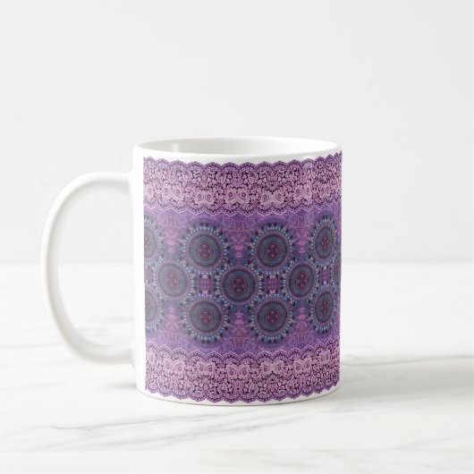 Mug Style Boho pourpre (Gauche)