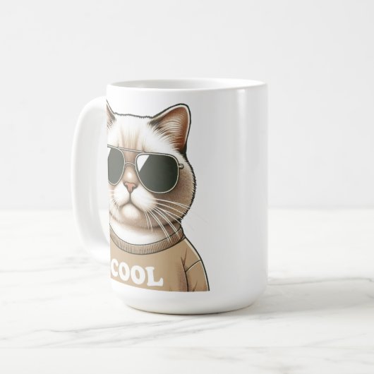 Mug Style chat (Devant gauche)