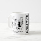 Mug Style cheveux longs en raison de l'absence de coup (Devant gauche)