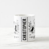 Mug Style cheveux longs en raison de l'absence de coup (Centre)