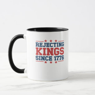 Mug Style Classique Refusant les Rois Depuis 1776