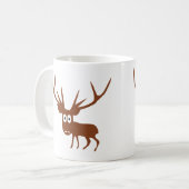 Mug style comique de adorable cerf (Devant gauche)