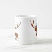 Mug style comique de adorable cerf (Centre)