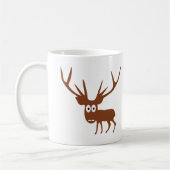 Mug style comique de adorable cerf (Gauche)