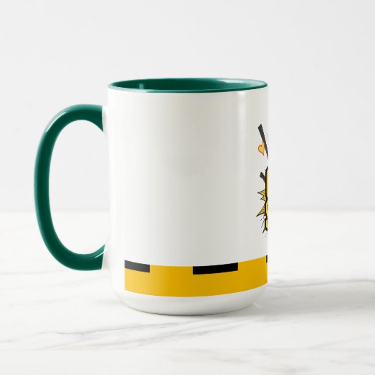 Mug Style comique de la saison des câpres (Gauche)