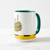 Mug Style comique de la saison des câpres (Devant droit)