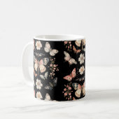 Mug Style Cottagecore Papillons Moths (Devant gauche)