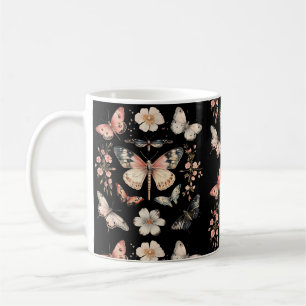 Mug Style Cottagecore Papillons Moths