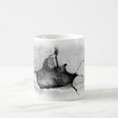 Mug Style Cracked Look Artistique Design Photo Drôle (Centre)