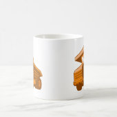 Mug style d'angle faible de camion d'extraction rétro (Centre)