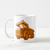 Mug style d'angle faible de camion d'extraction rétro (Gauche)