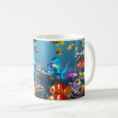 Mug Style d'aquarium (Devant droit)