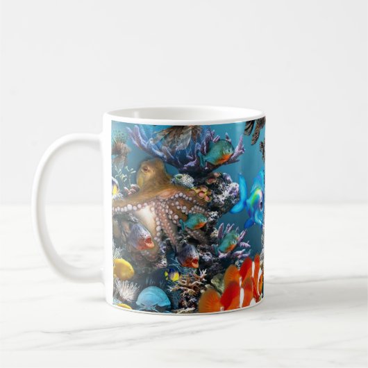 Mug Style d'aquarium (Gauche)