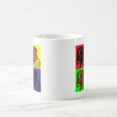 Mug Style d'art de bruit de chien de boxeur (Centre)