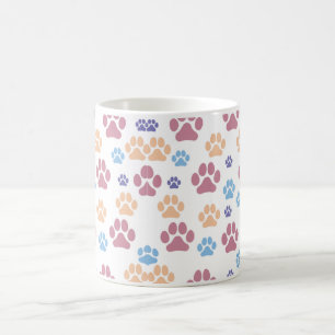 Mug Style d'art de chien à patte vibrantePour les amou