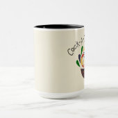 Mug Style d'art folklorique "Coq" (Centre)