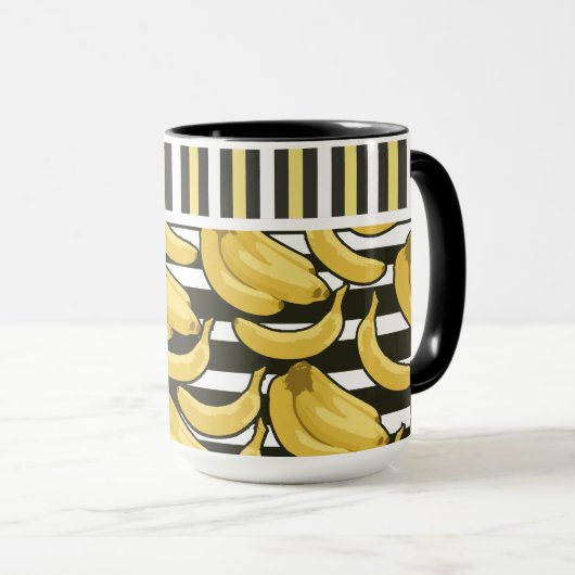 Mug style de banane (Devant droit)