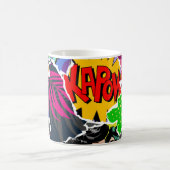 Mug Style de bande dessinée pop art motif sans couture (Centre)
