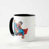 Mug Style de bande dessinée Superman (Devant gauche)