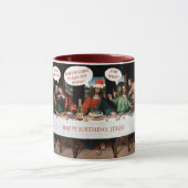 Mug Style de bandes dessinées de Jésus de joyeux (Centre)