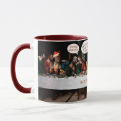Mug Style de bandes dessinées de Jésus de joyeux (Gauche)