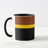 Mug Style de bloc de couleur Brown jaune (Gauche)