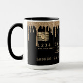 Mug Style de carte de crédit Driving Gold (Gauche)