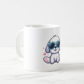 Mug Style de chien cool (Devant gauche)