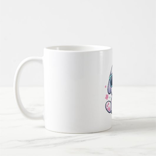 Mug Style de chien cool (Gauche)