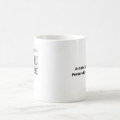 Mug Style de conception artistique « Amour à plus »  (Centre)