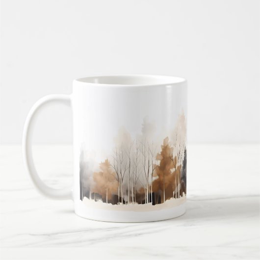 Mug Style de couleur de l'eau de la forêt (Gauche)