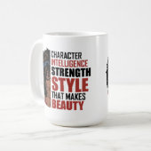 Mug Style De Force De L'Intelligence De Caractère Qui  (Devant gauche)